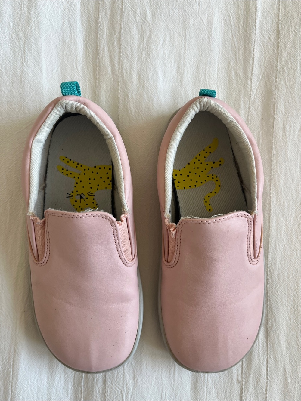 Ten Little Kids Slip-On Sneakers in Light Pink Size 2